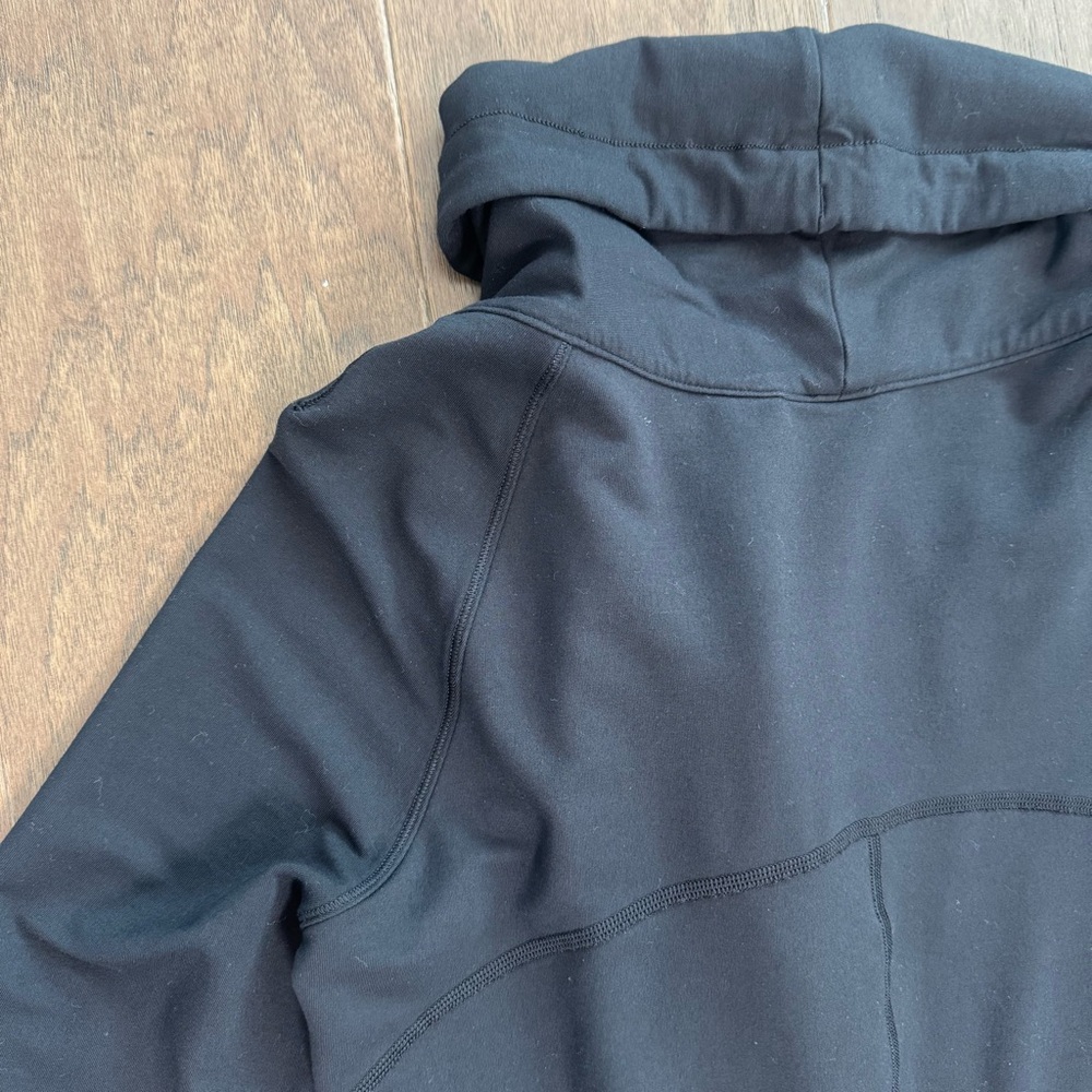 Lululemon Tunic-Length Cozy Black Jacket - Picture 5 of 16